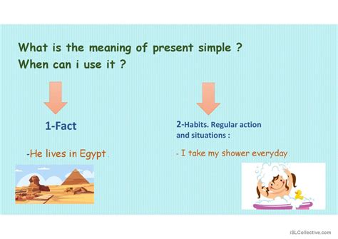Present Simple English Esl Powerpoints