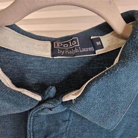This Polo With Cursive Ralph Lauren Writing On The Depop