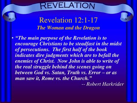 PPT - Revelation 12:1-17 The Woman and the Dragon PowerPoint