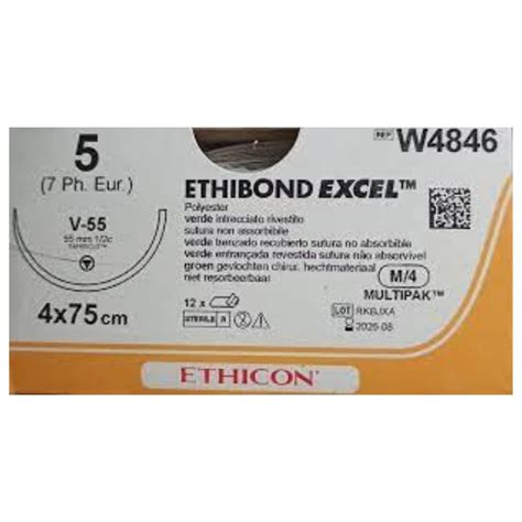 Ethibond Excel Calibre De Longitud Tipo V Proveedora Medica