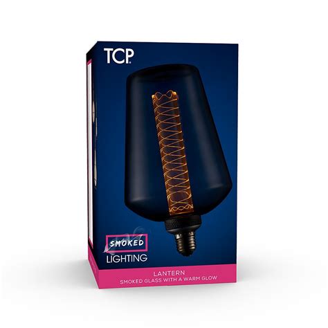 TCP Decorative Light Bulb LED Lantern ES 3W Warm Smoked 1 Pack Homebase