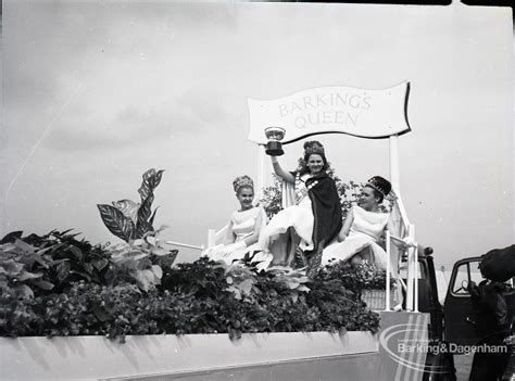 Dagenham Town Show 1965 Showing Barking Beauty Queen And Attendants On