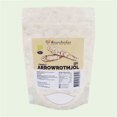 Arrowrot Pulver EKO RB 100g Mjöl & Gryn - Livsmedel