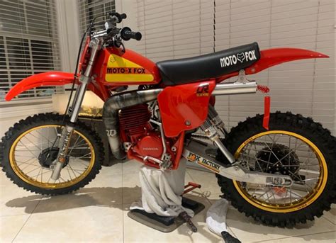 1979 Honda Cr250 Moto X Fox Bike Urious