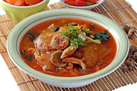 seblak kuah pedas  membuat hidangan delicious