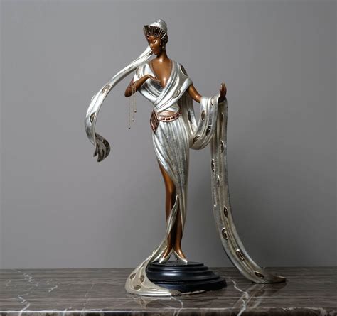 Lot Erte Scheherazade Bronze Sculpture