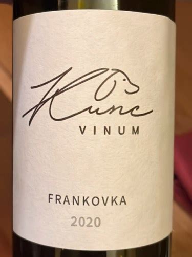 Kunc Vinum Frankovka Vivino US