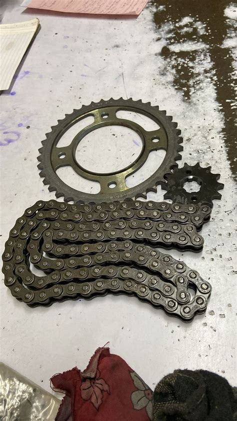 Mild Steel Rockman Two Wheeler Hero Chain Sprocket Kit At Rs Set In