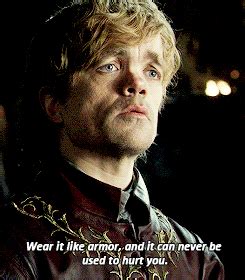 Tyrion Lannister Armor Quote