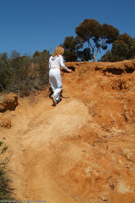 Mature Hottie Marie Kelly Strips Spreads Her Hairy Twat While Hiking NakedPics