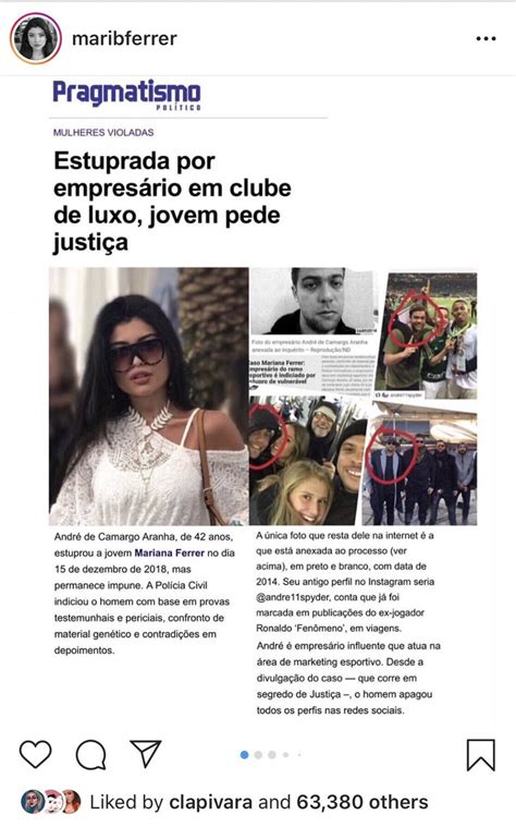 Nal On Twitter Andr De Camargo Aranha Estuprou Mariana Ferrer Em