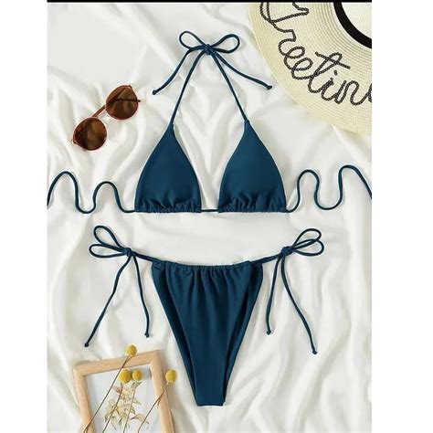 New Quality Bikini Swimsuit Sexy Gathering Solid Color Split Bikini Swimming Beach Suit For