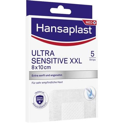 Hansaplast Ultra Sensitive Wundverband 8x10 Cm Xxl 5 St Besamex