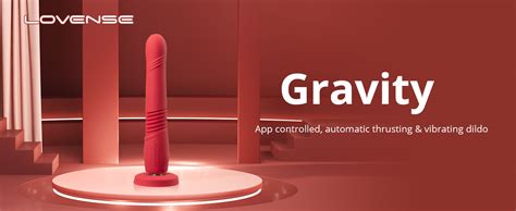 Lovense Gravity Realistic Dildo Vibrator With Bluetooth App Controlled