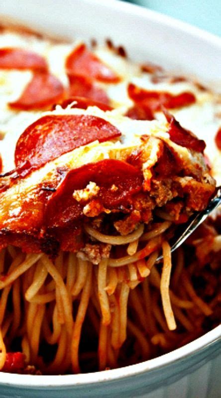 Chili Spaghetti Casserole Recipe - Recipes.net | Recipe | Recipes ...