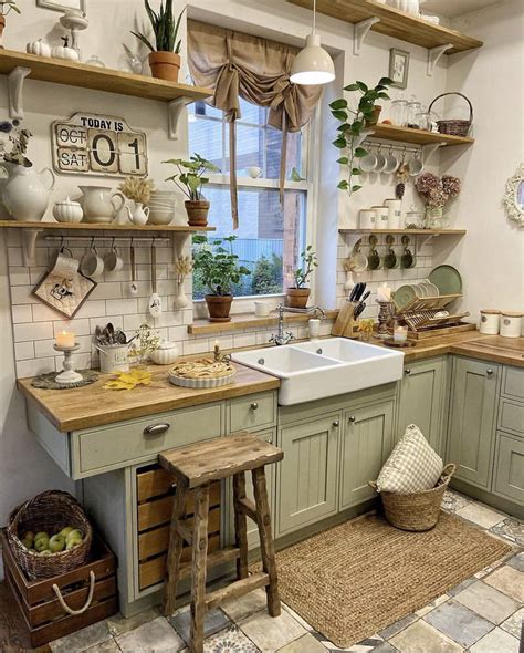 #скандикухня | Французские деревенские кухни, Кухня в деревенском стиле ...