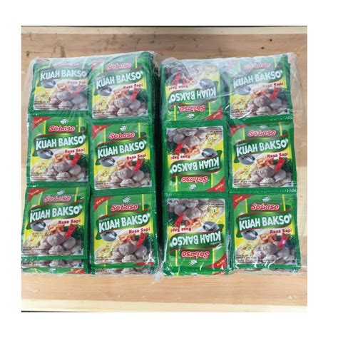 Jual Bumbu Kuah Bakso Sobaso Gr Pcs Shopee Indonesia