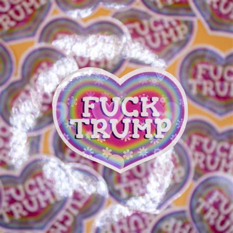 Fuck Trump Sigil Stickers