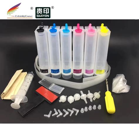 Universal Color Ciss Continuous Ink System Kit With Accessaries