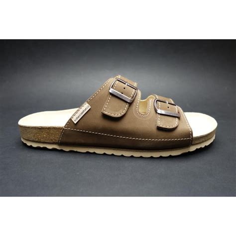 Letní vycházkové pantofle, Natur Comfort, hnědá