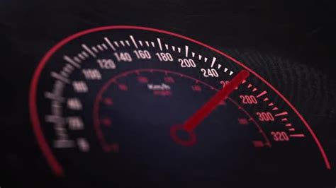 Animated High Speeding Speedometer Animation Videohive Alpha Channel