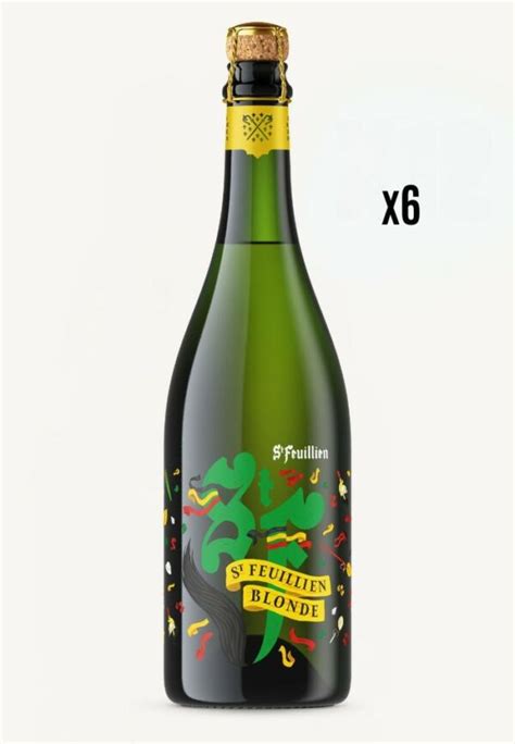 St Feuillien Blonde X Cl Limited Edition Ducasse De Mons Brasserie St Feuillien