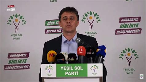 HDP Seçim Takip Koordinasyon Merkezi Sözcüsü Mehmet Rüştü Tiryaki