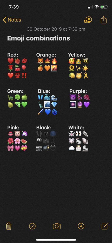 Aesthetic Dark Emoji