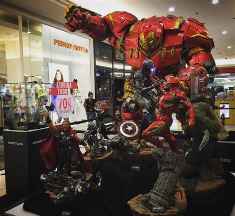 Ironstudios On Instagram Diorama Vingadores A Era De Ultron Completo