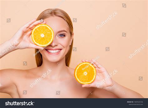 Naked Woman Orange Stock Photos Images Photography Shutterstock