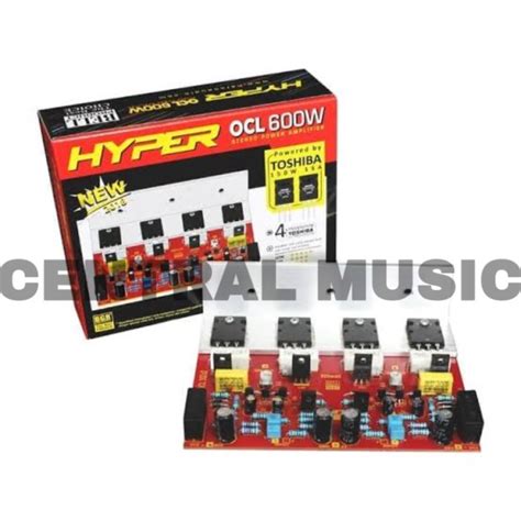 Jual Kit Power Amplifier Speaker Hyper Ocl Watt Stereo Plus Tr Bell