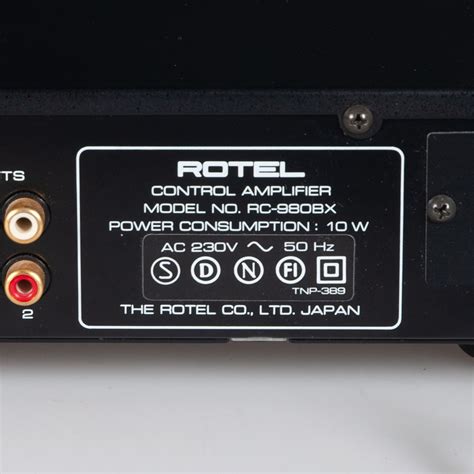 Bilder för 2323526 STEREO CONTROL AMPLIFIER ROTEL RC 990BX Japan ca