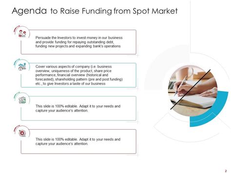 Investor Pitch Presentation To Raise Funds From Spot Market Powerpoint