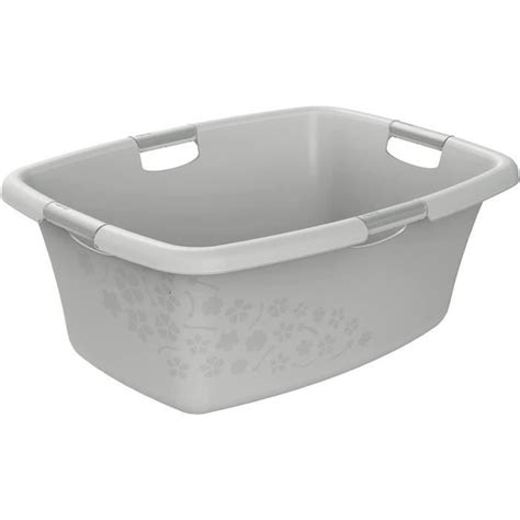 Flowers Panier À Linge 50L Plastique Pp Sans Bpa Bleu 50L 65 1 X