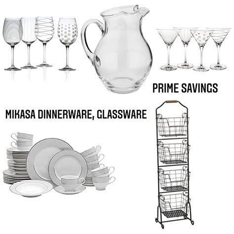 Mikasa Dinnerware Glassware Raining Deals