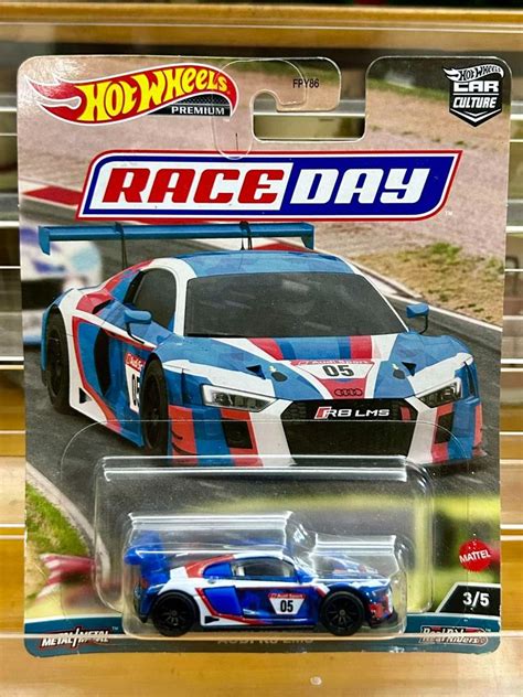 Hot Wheels Premium Car Culture Race Day Audi R Lms Hotwheels Furniture Home Living Home