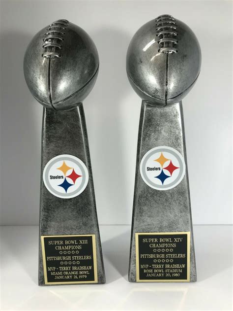 Pittsburgh Steelers 6x Super Bowl Champions Lombardi Style Etsy