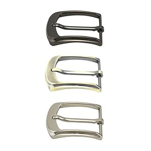 Amazon Qwork Classic Belt Buckles Set Pack Metal Belt Buckle