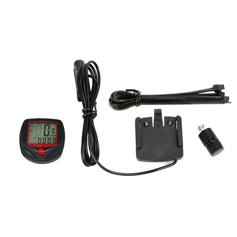 OEM BN-518 Kerékpáros stopper, ABS, Vízálló, Fekete/Piros - eMAG.hu