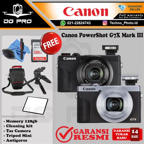 Jual Canon PowerShot G7X Mark III - G7X G7 X Mark 3 - Camera Vlogging ...