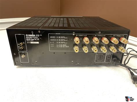 yamaha   amplifier class aab  wattschannel   ohms photo