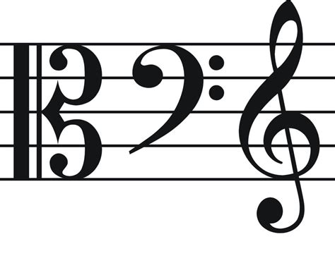 4 Common Clefs Often Used In Music