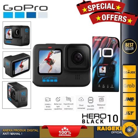 Gopro Hero10 Black Edition 236mp Hypersmooth 53k 60fpsgopro Hero 10