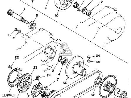 Yamaha YFA1W BREEZE 1989 Parts Lists And Schematics