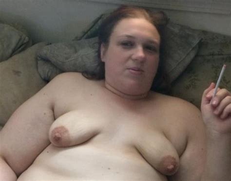 Bbw Milf Smoking Topless Scrolller
