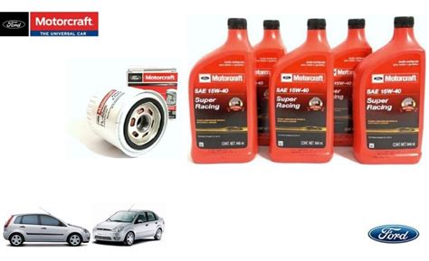 Kit Aceite 15w40 Ford Fiesta 2005 Motorcraft Original Mercado Libre