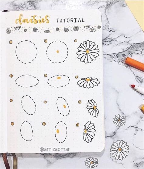 34 Best Step By Step Flower Doodle Tutorials For 2021 Atinydreamer