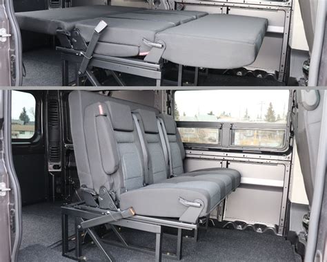 Campervan Folding Bed Seat The Sideways Movement