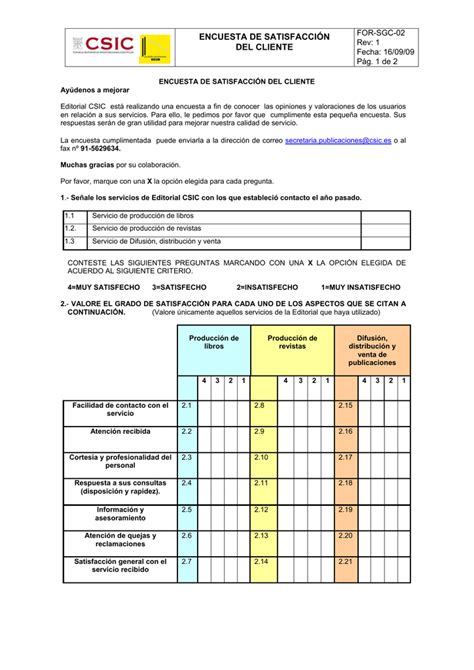 Formato De Encuesta De Satisfaccion Del Cliente Macen Porn Sex Picture