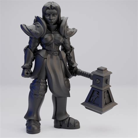 Hot Goblin 両手ハンマーナイトのミニチュア中世騎士フィギュアホットゴブリン